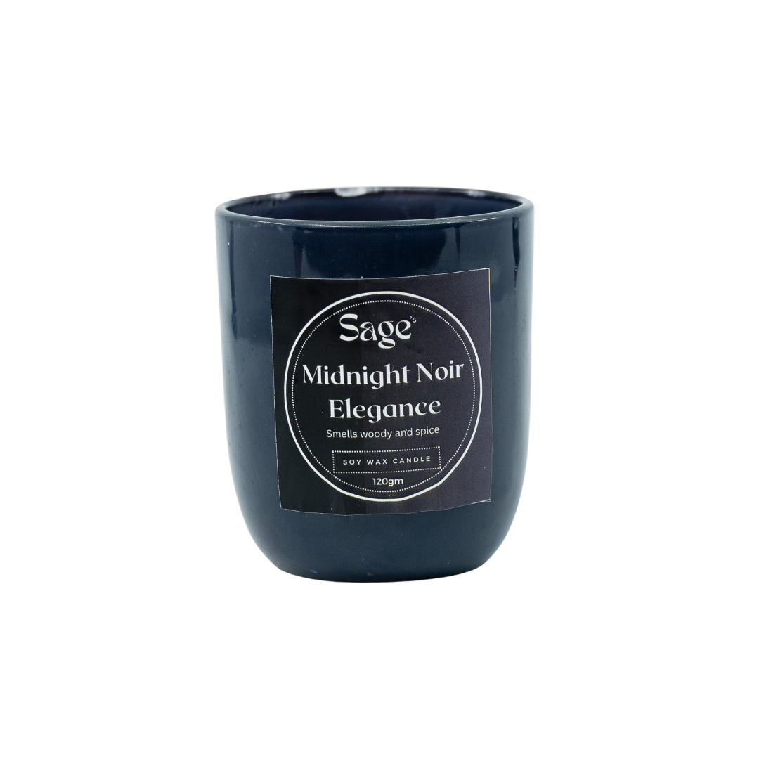 Midnight Noir Elegance Candle