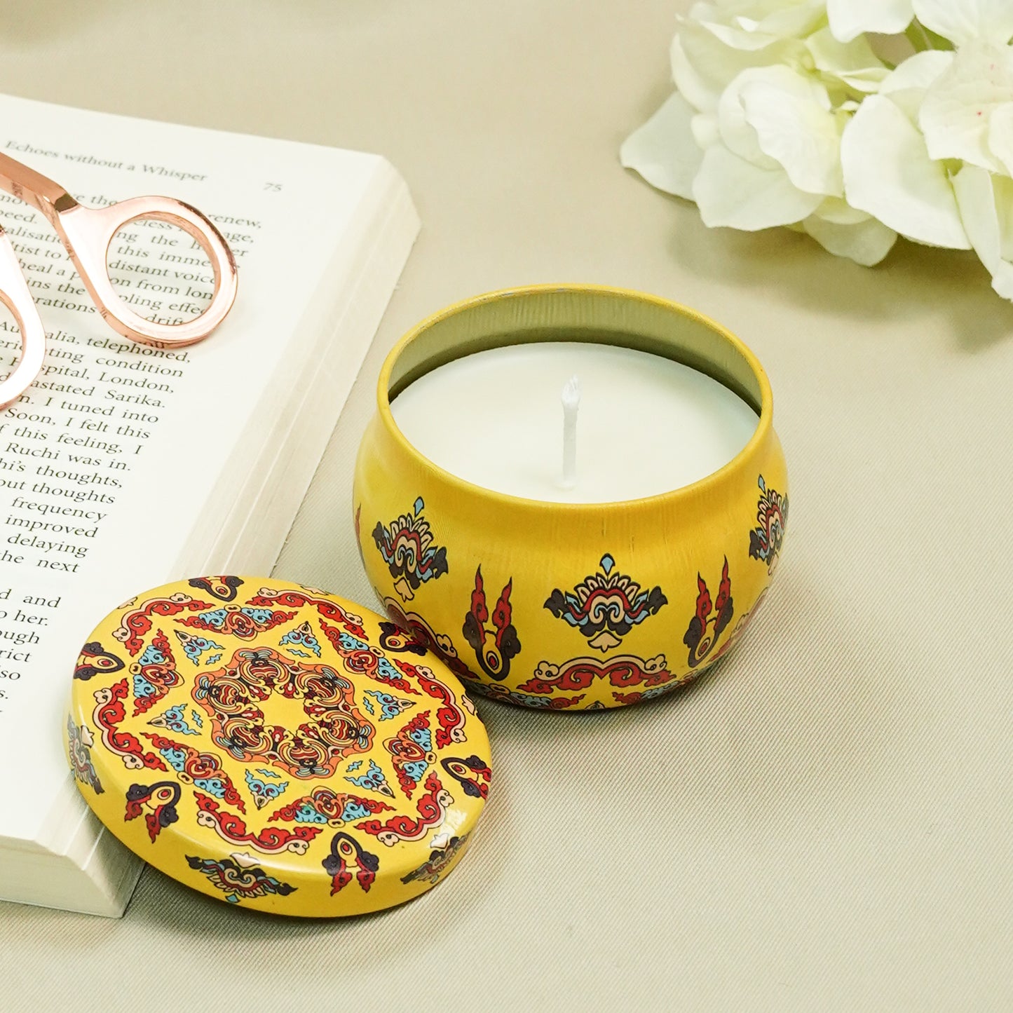 Moroccan Tin Jar Candle