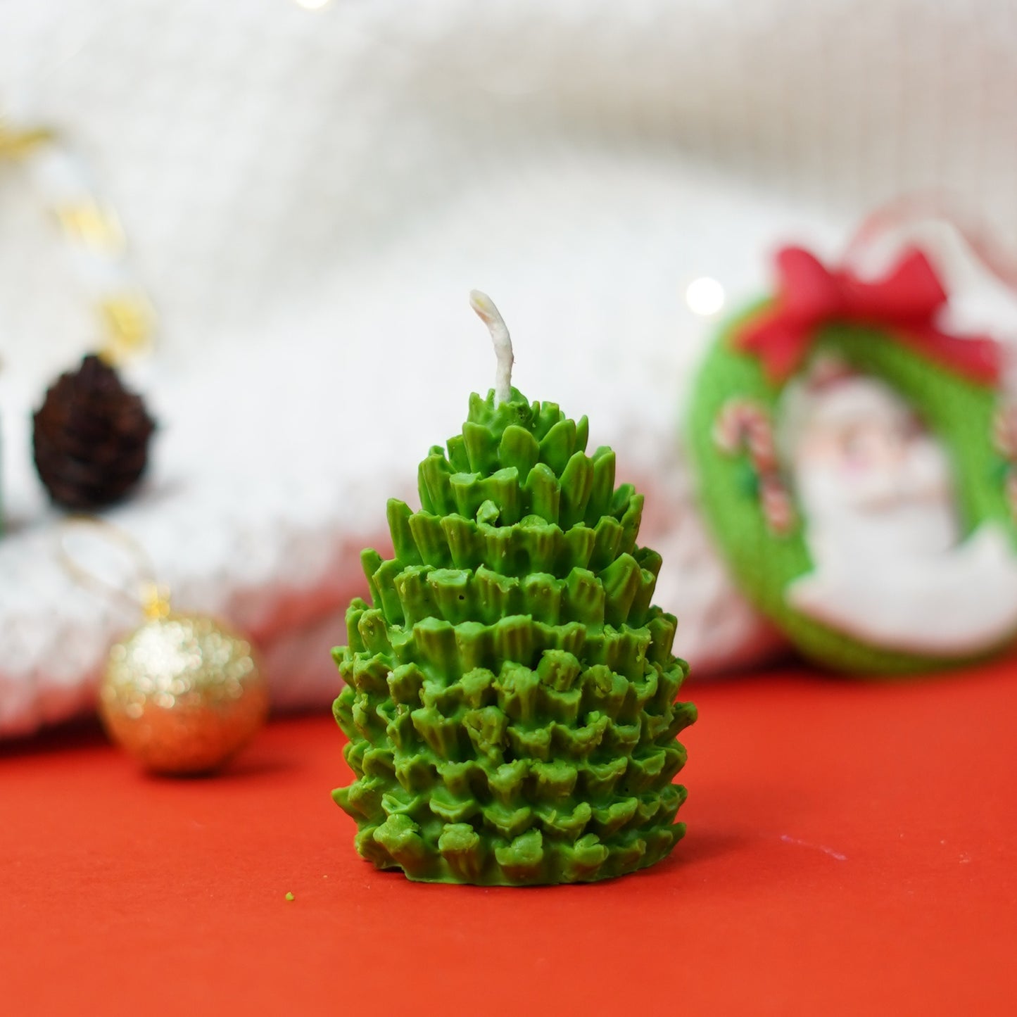 Pine Tree Holiday Candles (Pack of 2)