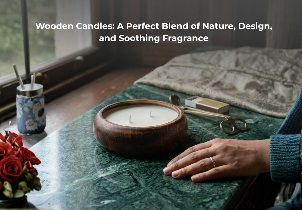 Wooden Candles: A Perfect Blend of Nature, Design, and Soothing Fragrance