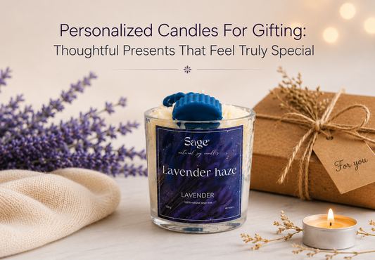 Personalized Candles For Gifting: Thoughtful Presents That Feel Truly Special