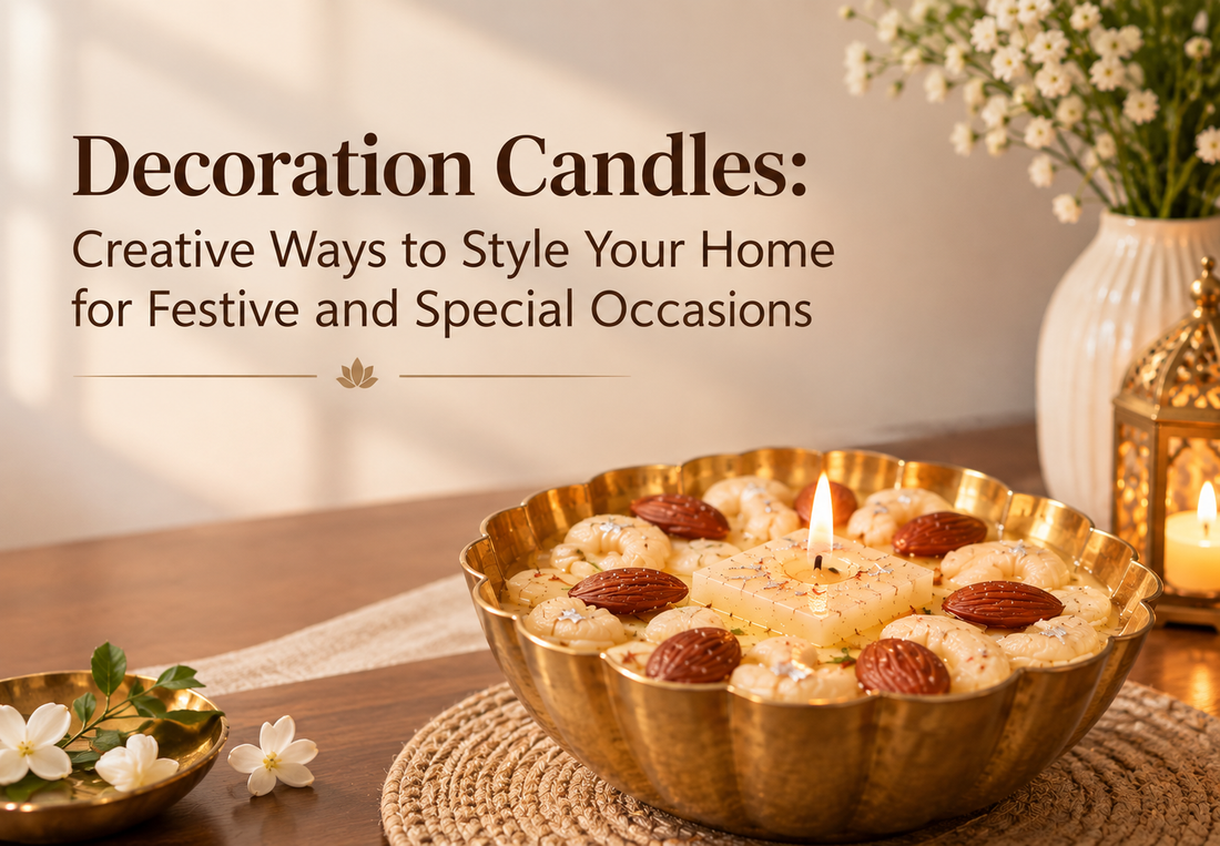 Decoration Candles: Creative Ways to Style Your Home for Festive and Special Occasions