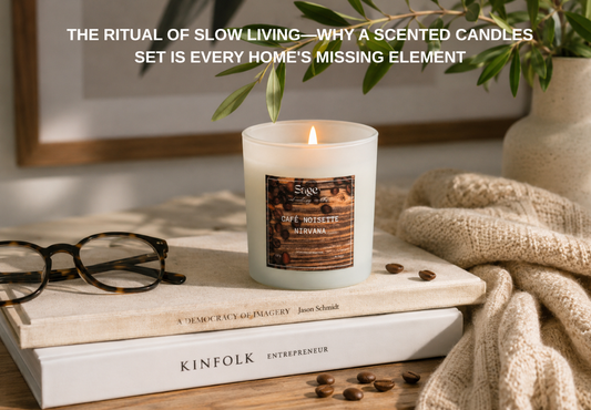 The Ritual of Slow Living — Why a Scented Candles Set is Every Home's Missing Element