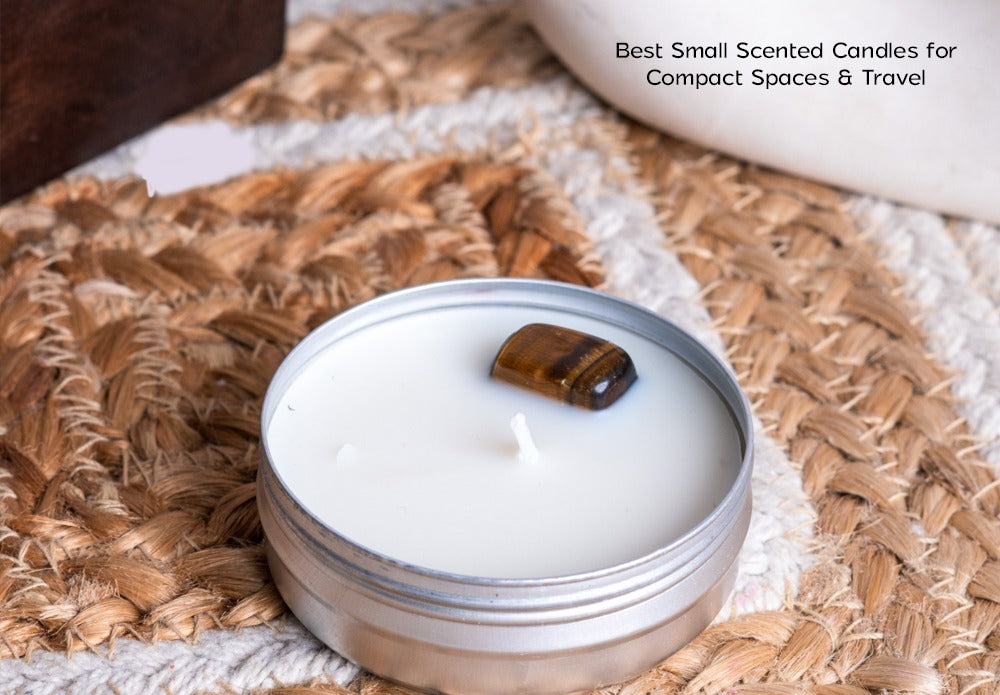 Best Small Scented Candles for Compact Spaces & Travel