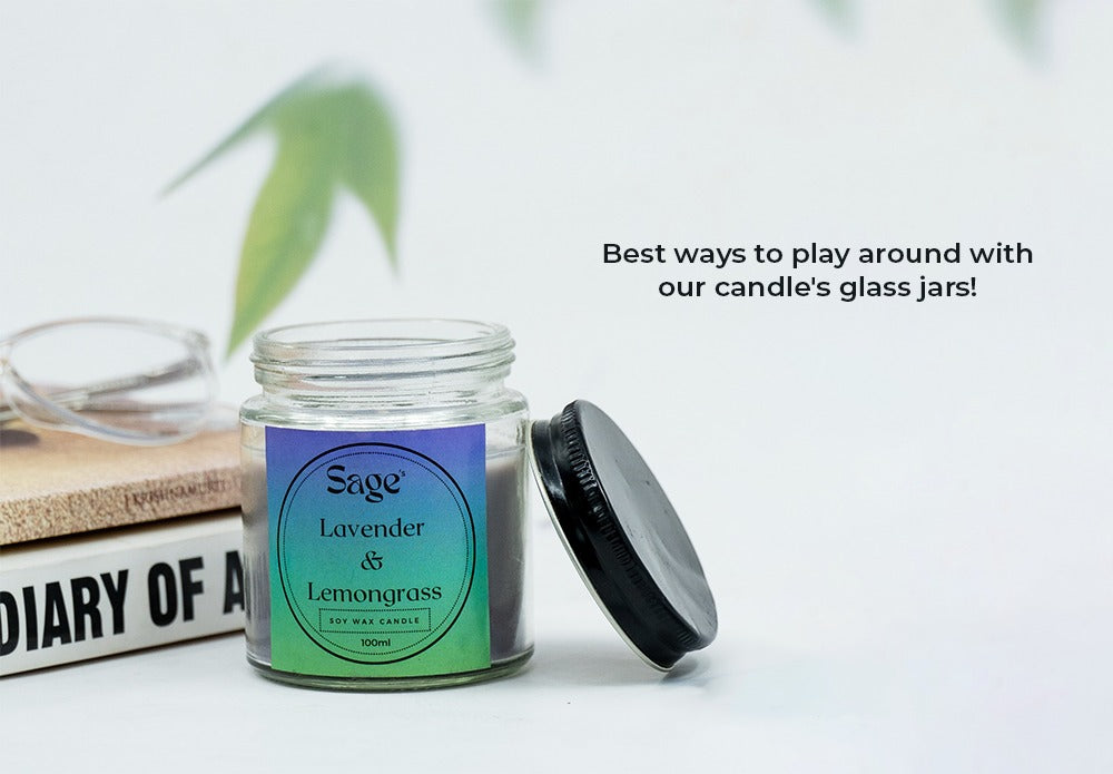 Best Ways to Play Around with Our Candle’s Glass Jars!