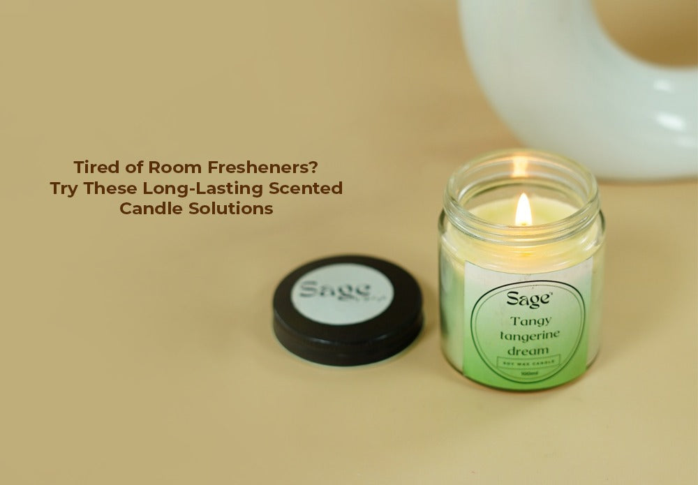 Tired of Room Fresheners? Try These Long-Lasting Scented Candle Solutions