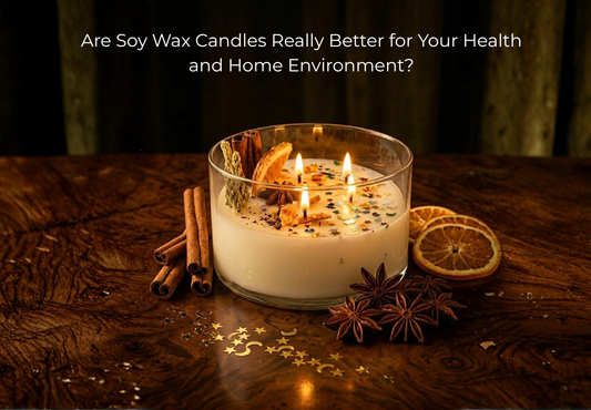 Discover why Soy Wax Candles are healthier, eco-friendly, and perfect for creating a clean, relaxing home environment. 