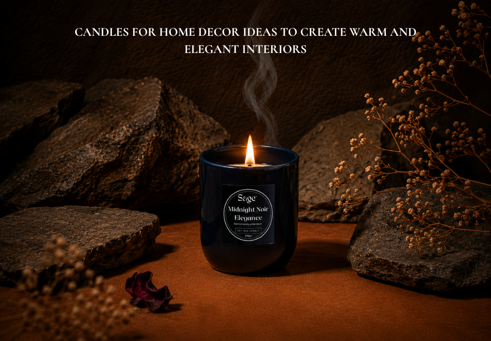 Candles For Home Decor Ideas to Create Warm and Elegant Interiors