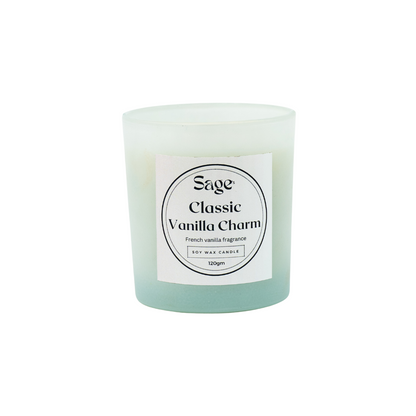 Classic Vanilla Scented Jar Candle