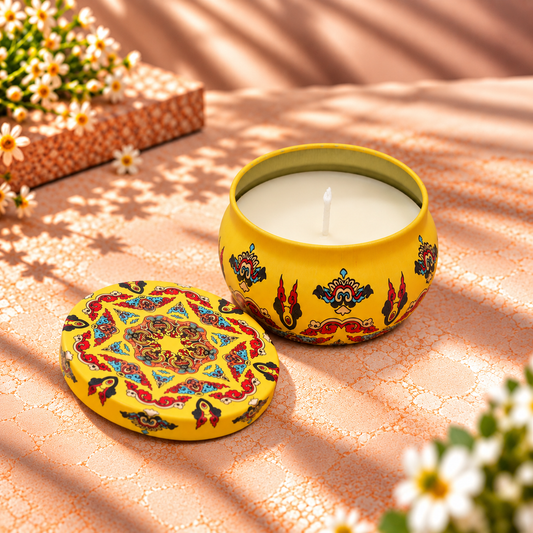 Moroccan Tin Jar Candle