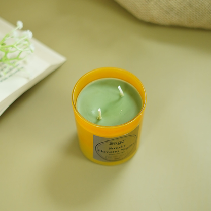 Smoky Havana Night Scented Jar Candle