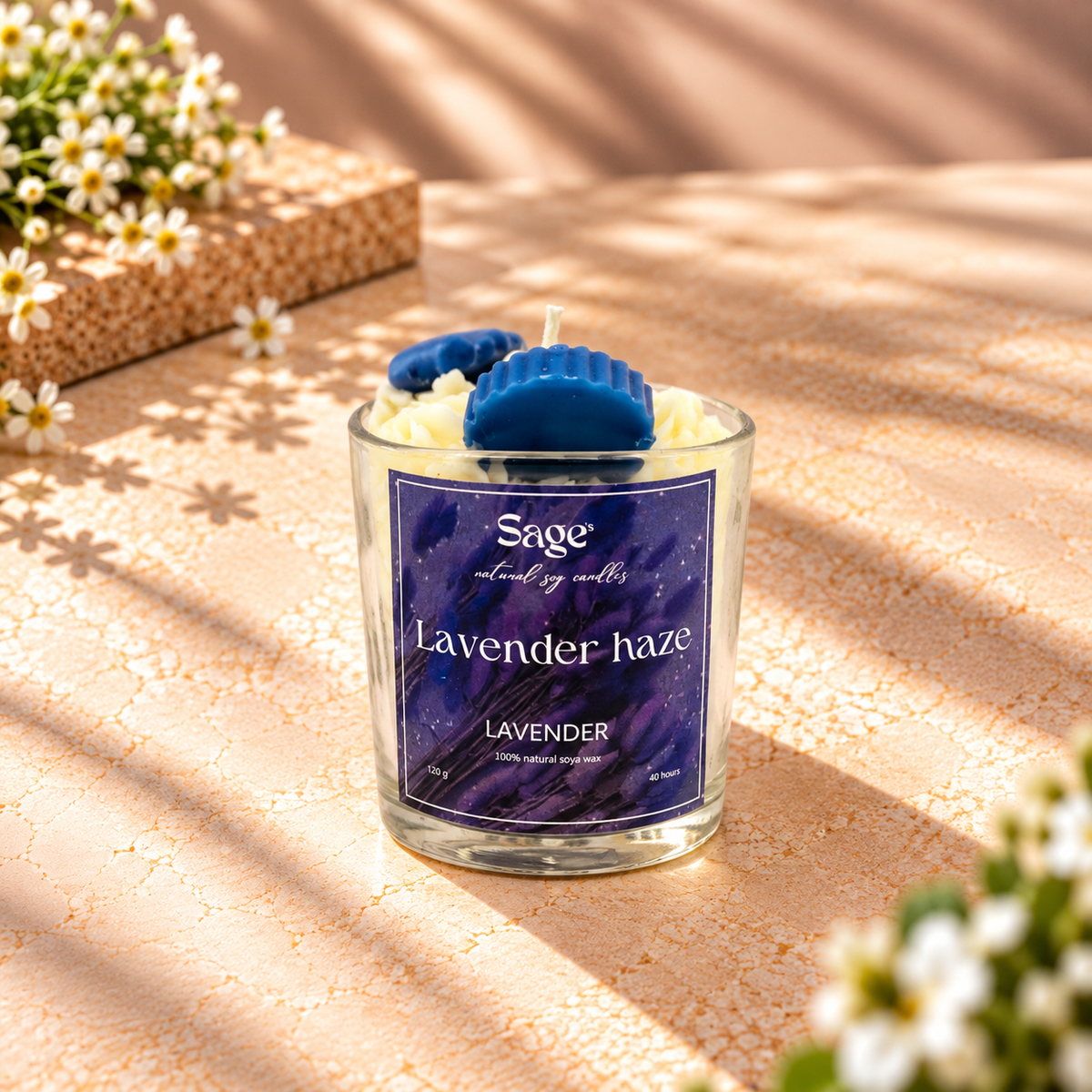 Lavender Jar Scented Candle