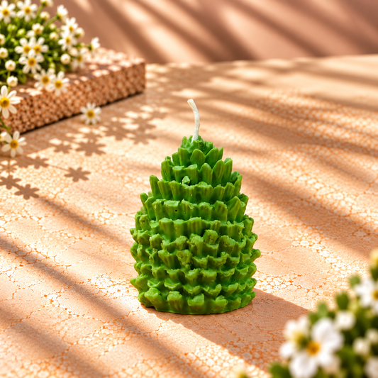 Pine Tree Holiday Candles (Pack of 2)