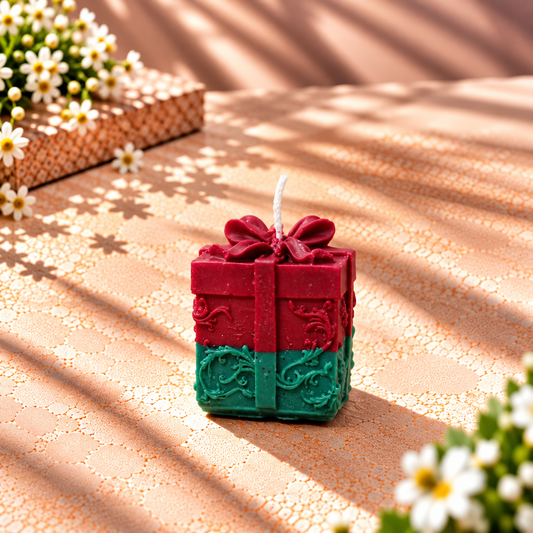 Christmas Gift Box Candles (Pack of 2)