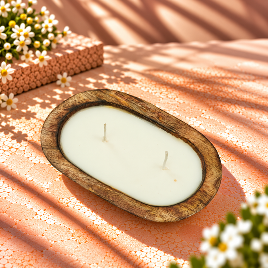 Boat-Shaped Boat Bowl Candle (6*4 )