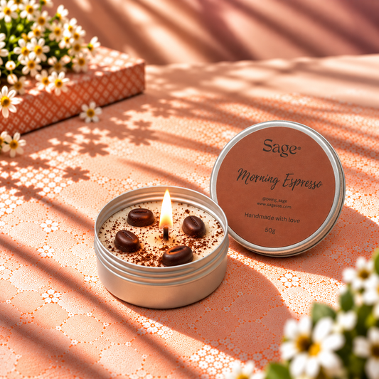Morning Espresso Aromatherapy Candle