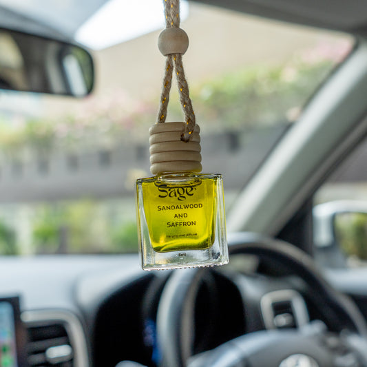Sandalwood & Saffron Car Freshner