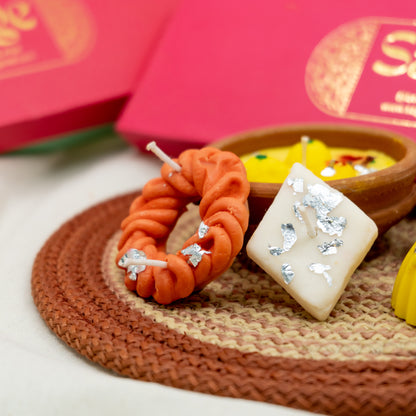 Assorted Mithai Candle Box