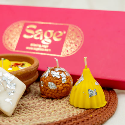 Assorted Mithai Candle Box