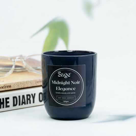 Midnight Noir Elegance Candle