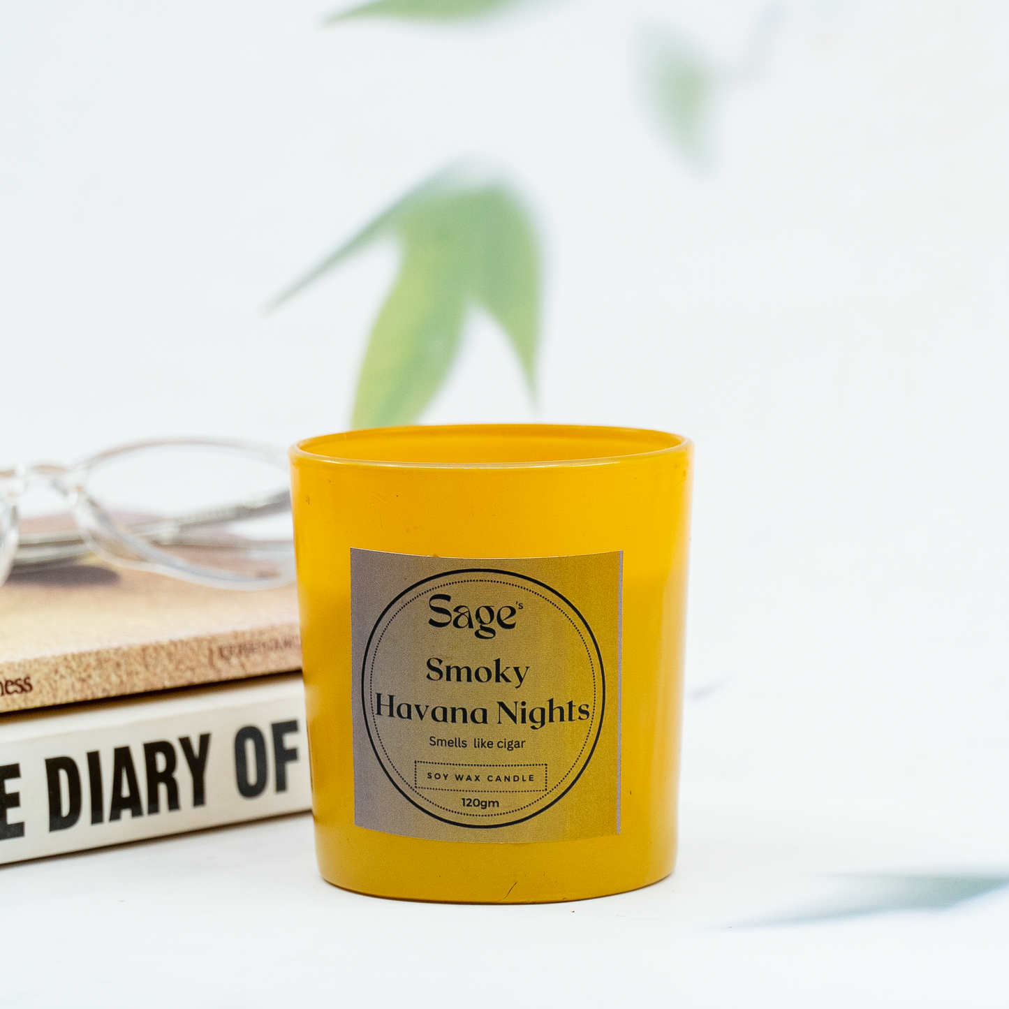 Smoky Havana Night Scented Jar Candle