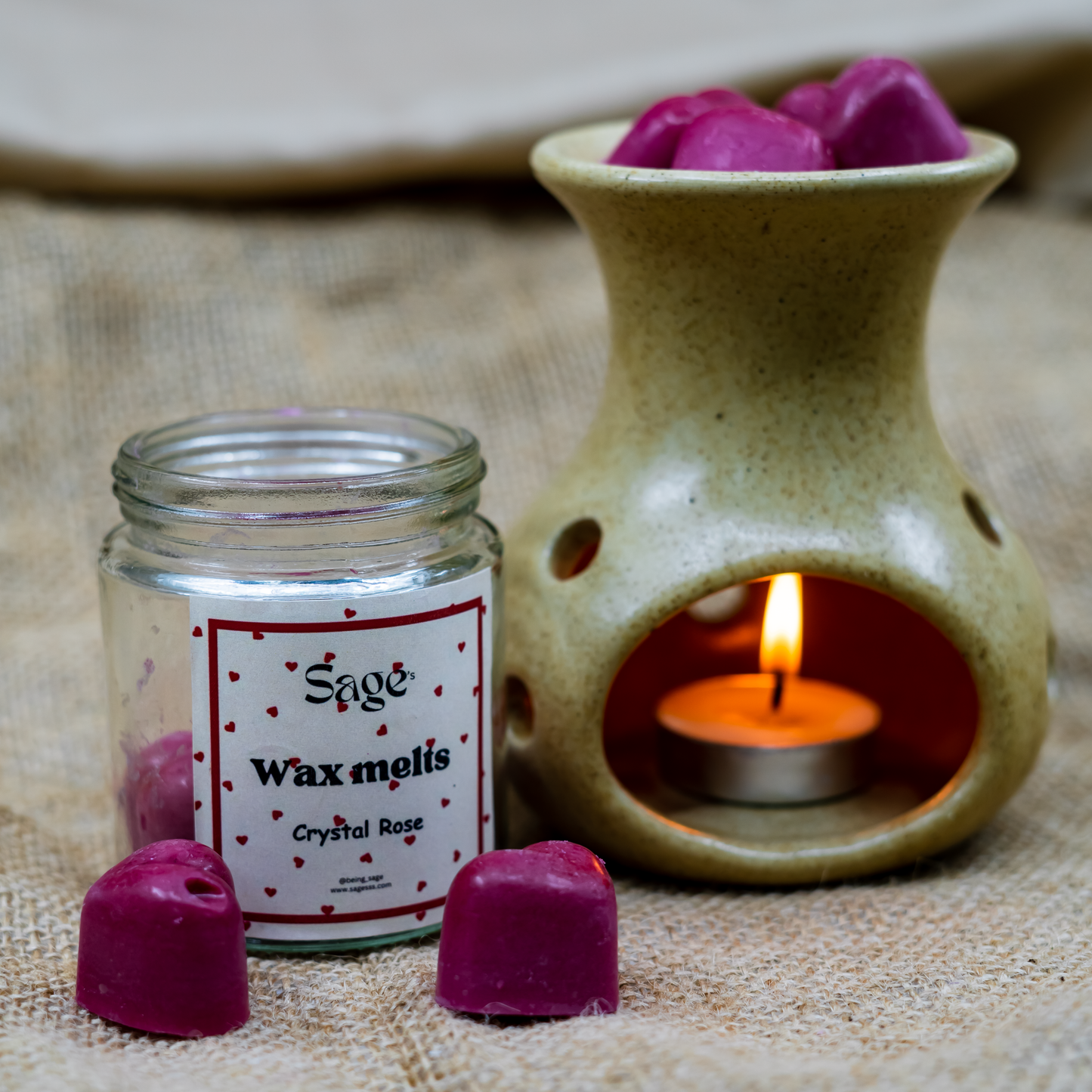 Crystal Rose Wax Melts