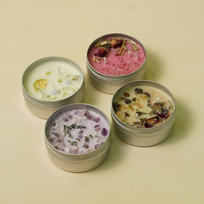 Sage Intention Candle Set – 4 Piece