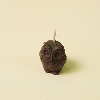 Handcrafted Owl Candle | Decorative Figurine Candle