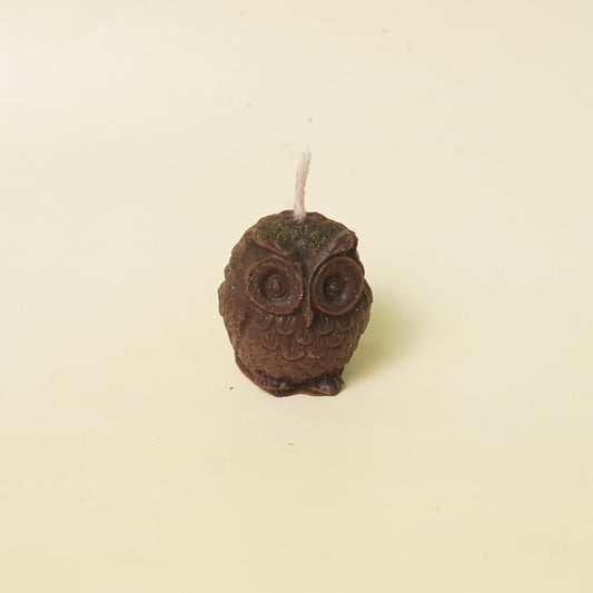 Handcrafted Owl Candle | Decorative Figurine Candle