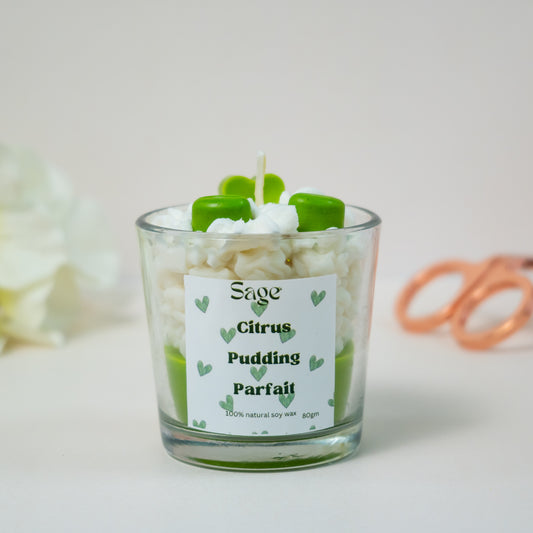 Citrus Pudding Small Jar Candle