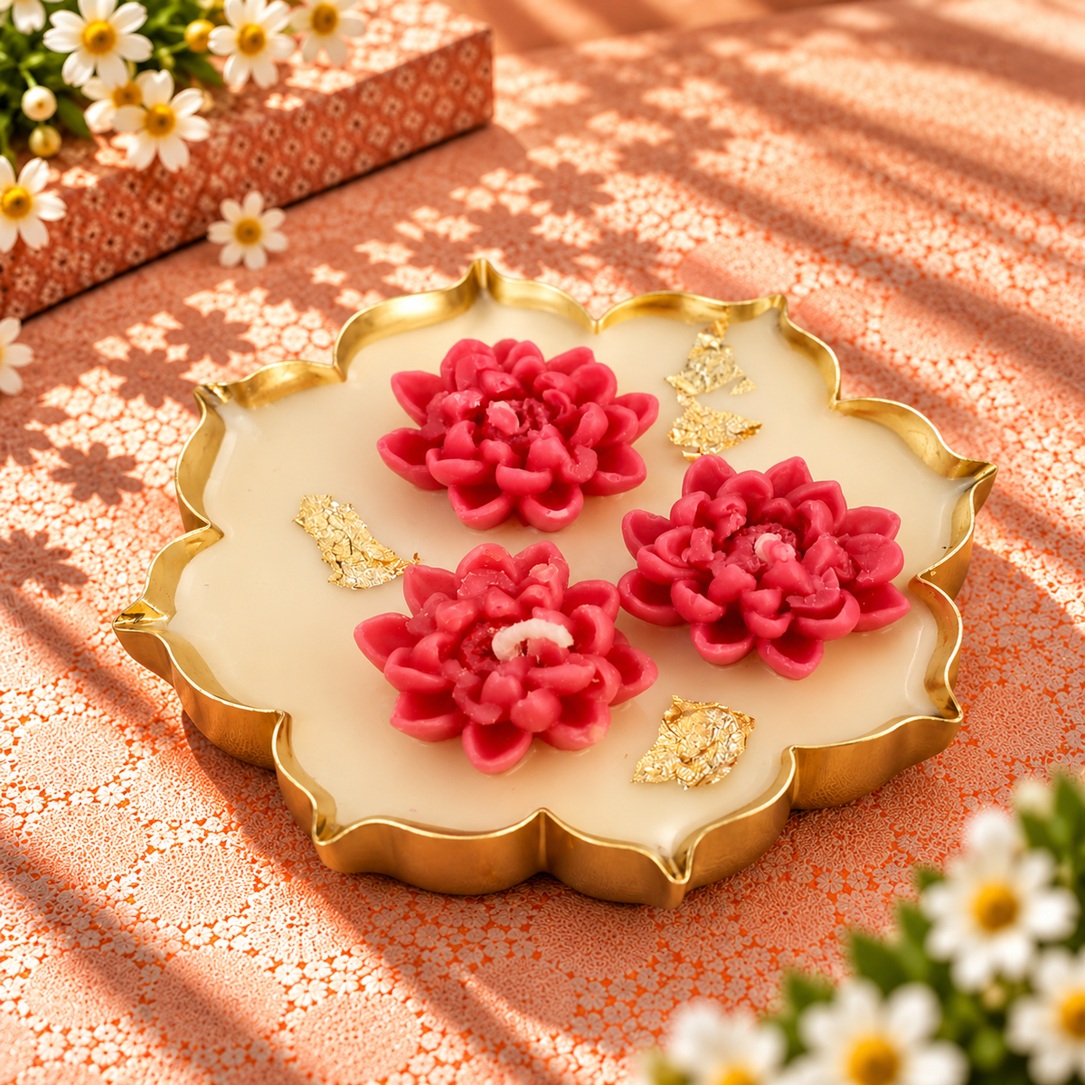 Lotus Urli Candle