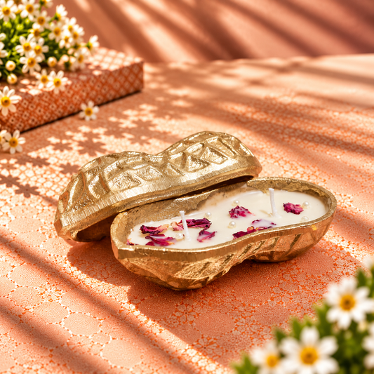 Peanut Shape Urli Candles