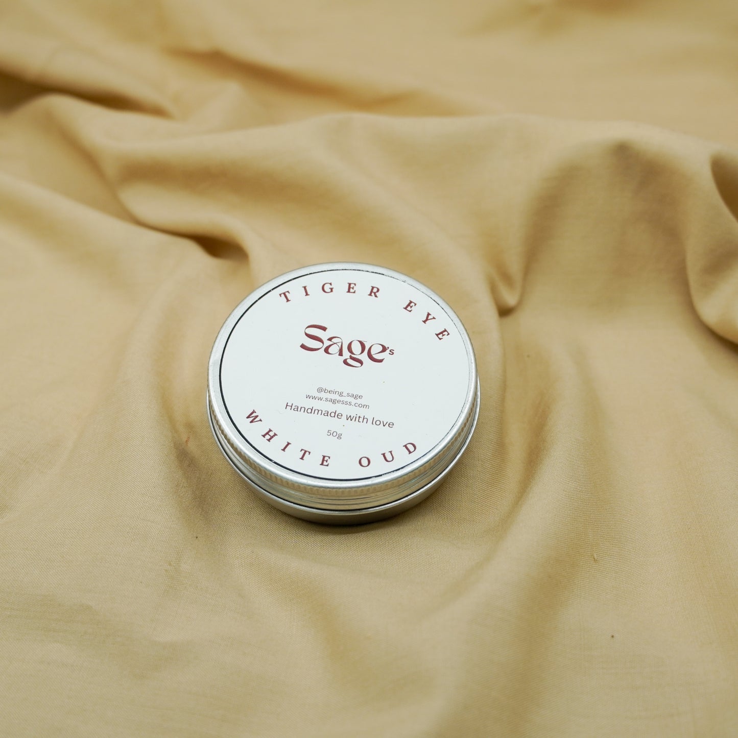 Tiger Eye & White Oud Scented Candle