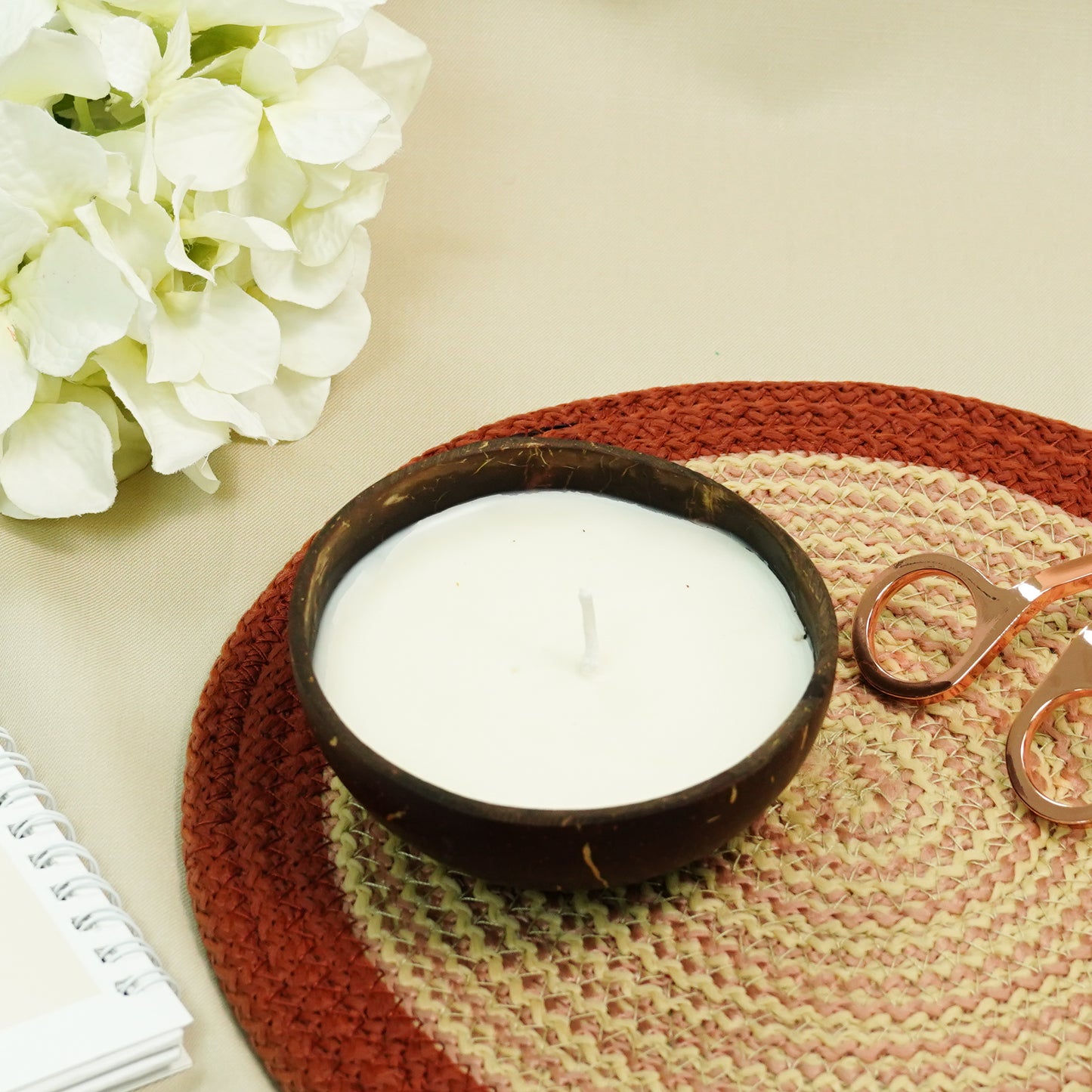 Coconut Shell Scented Candles