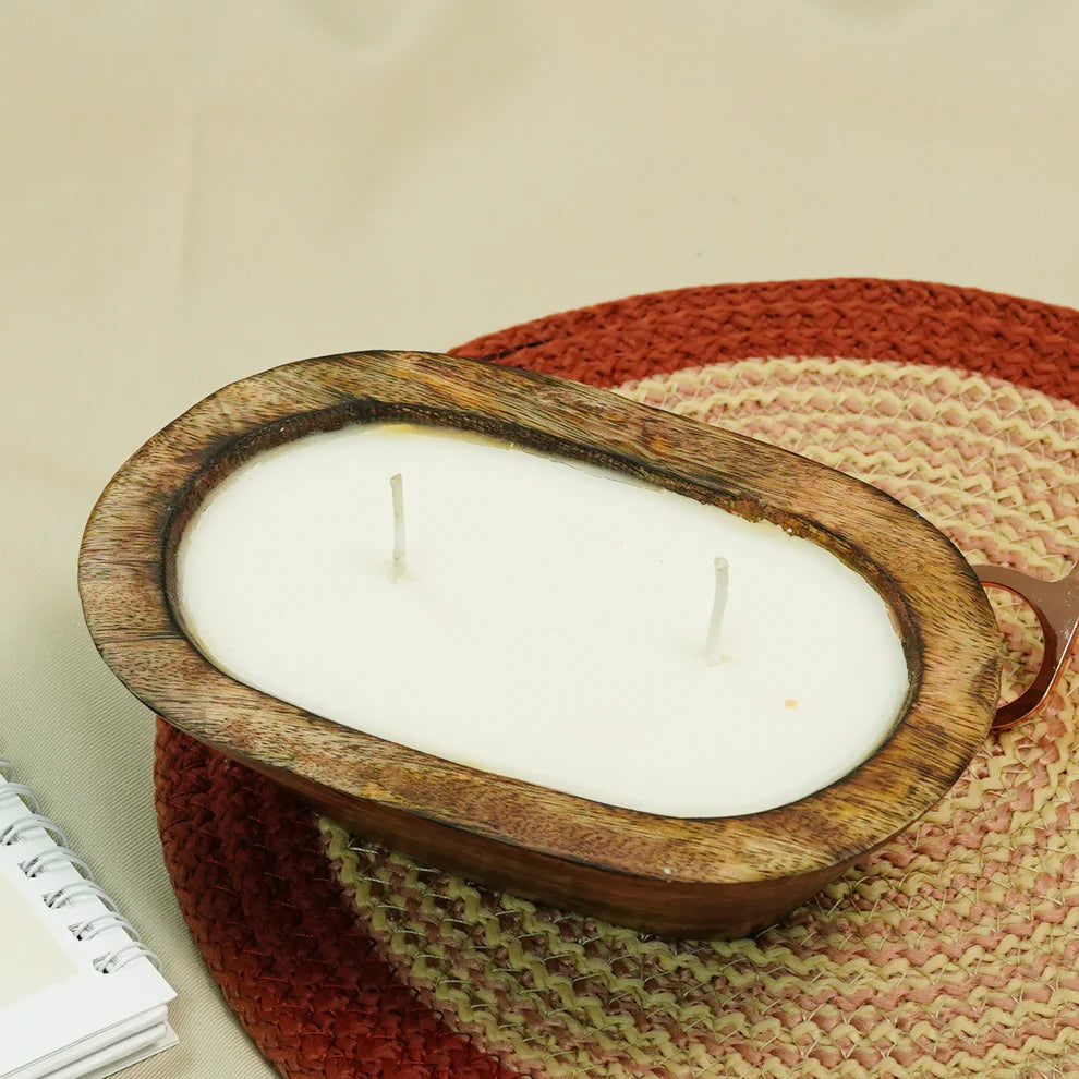 Boat-Shaped Boat Bowl Candle (6*4 )
