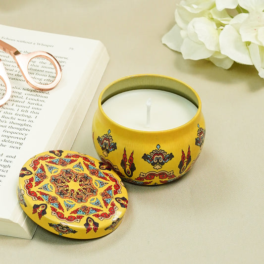 Moroccan Tin Jar Candle