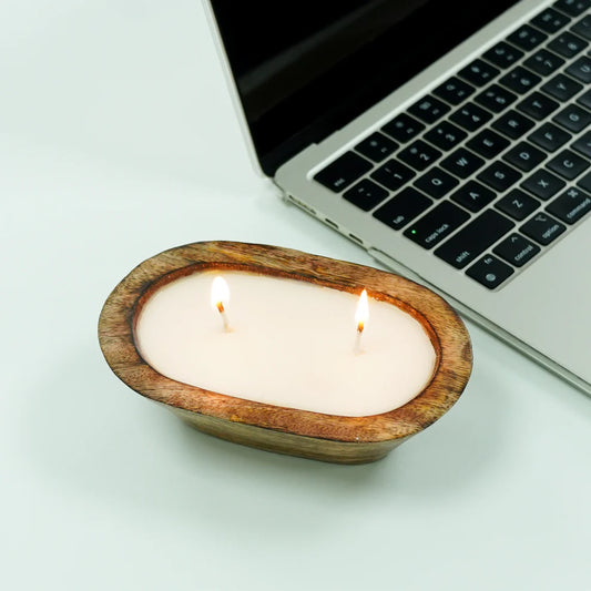 Boat-Shaped Boat Bowl Candle (6*4 )