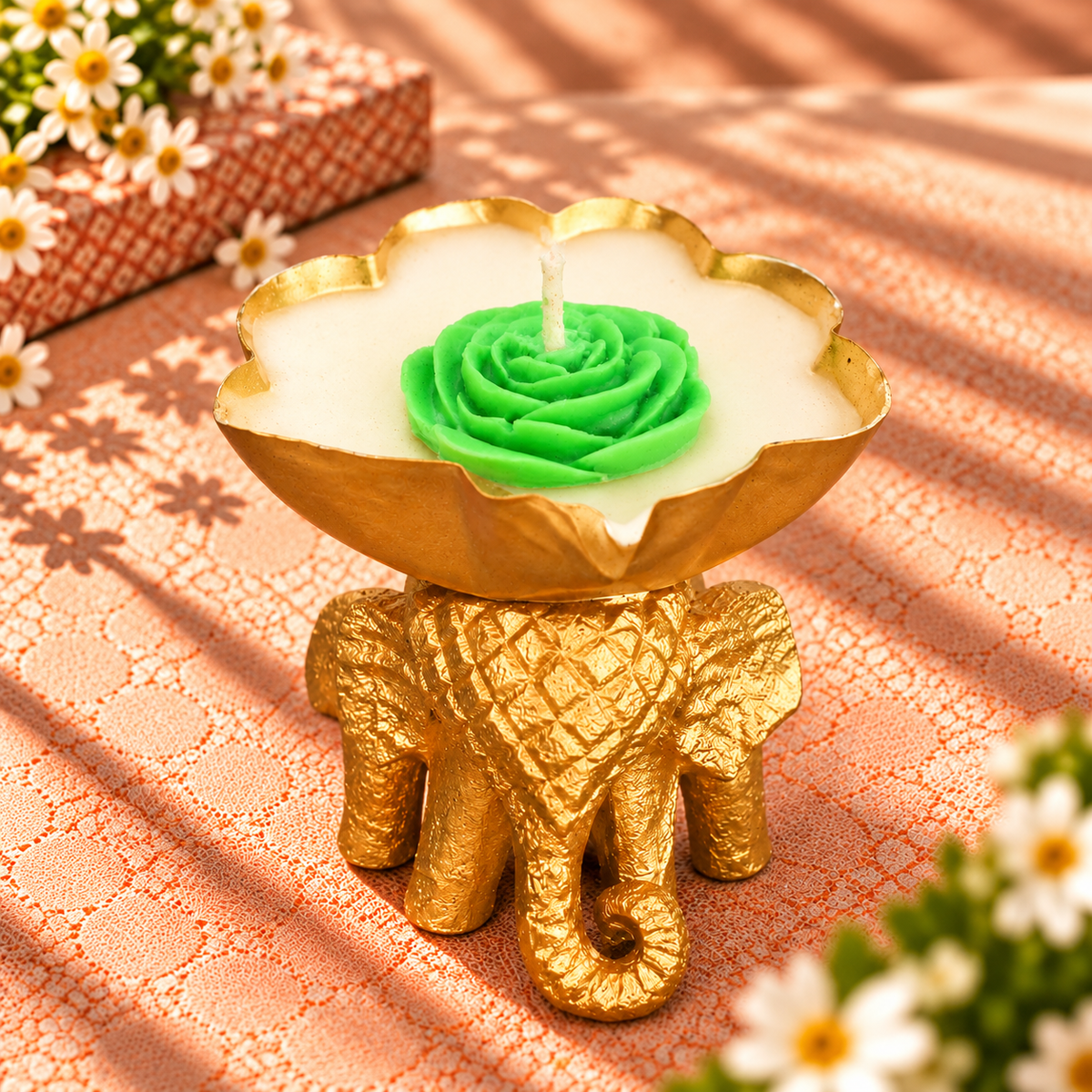 Elephant Urli Candles