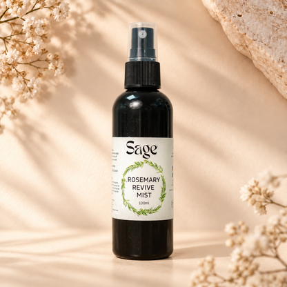 Rosemary Revive Hair Mist for Natural Relaxation and long-lasting Aromatics