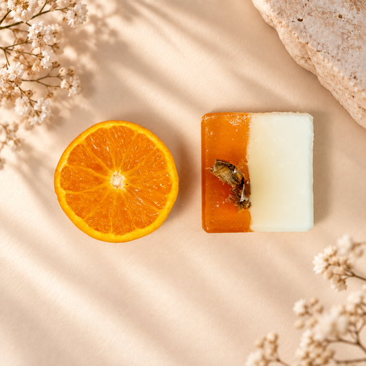 Sage’s 100% Natural Orange Clove Handmade Soap With Pure Essential Oil to Soothe Your Skin