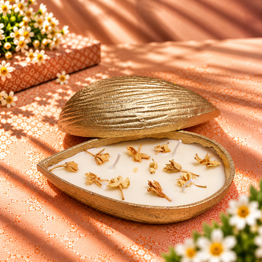 Almond Shape Urli Candle