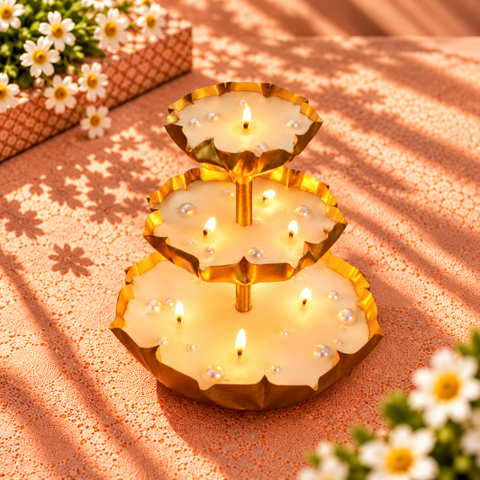 3 Layer Urli Candle