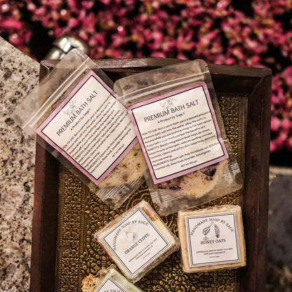Sage’s Premium Bath Salt for Relaxing your muscles and a Rejuvenating Bath