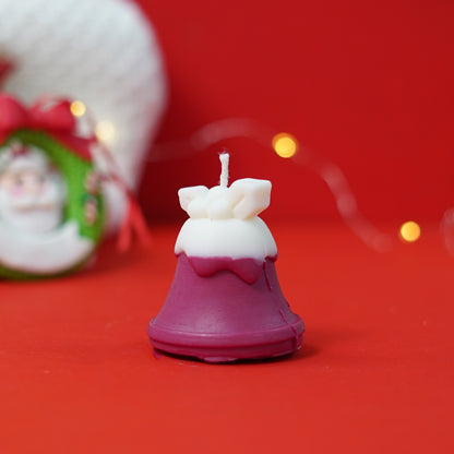 Christmas Bell Decorative Candles (Pack of 2)