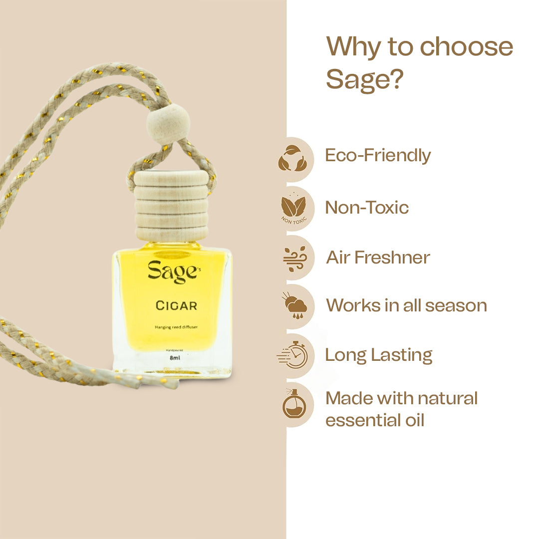 Cigar Infused Car Freshener